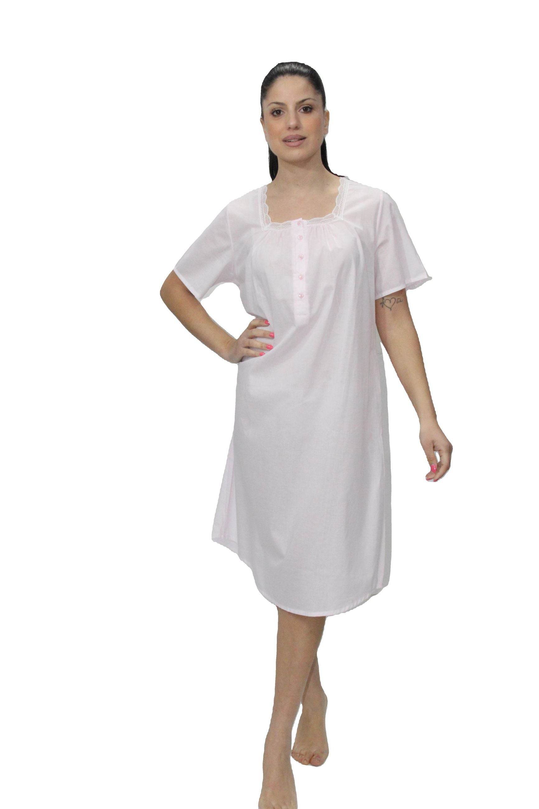 Camicia Manica corta Donna E2564 Fida - evabiancheria